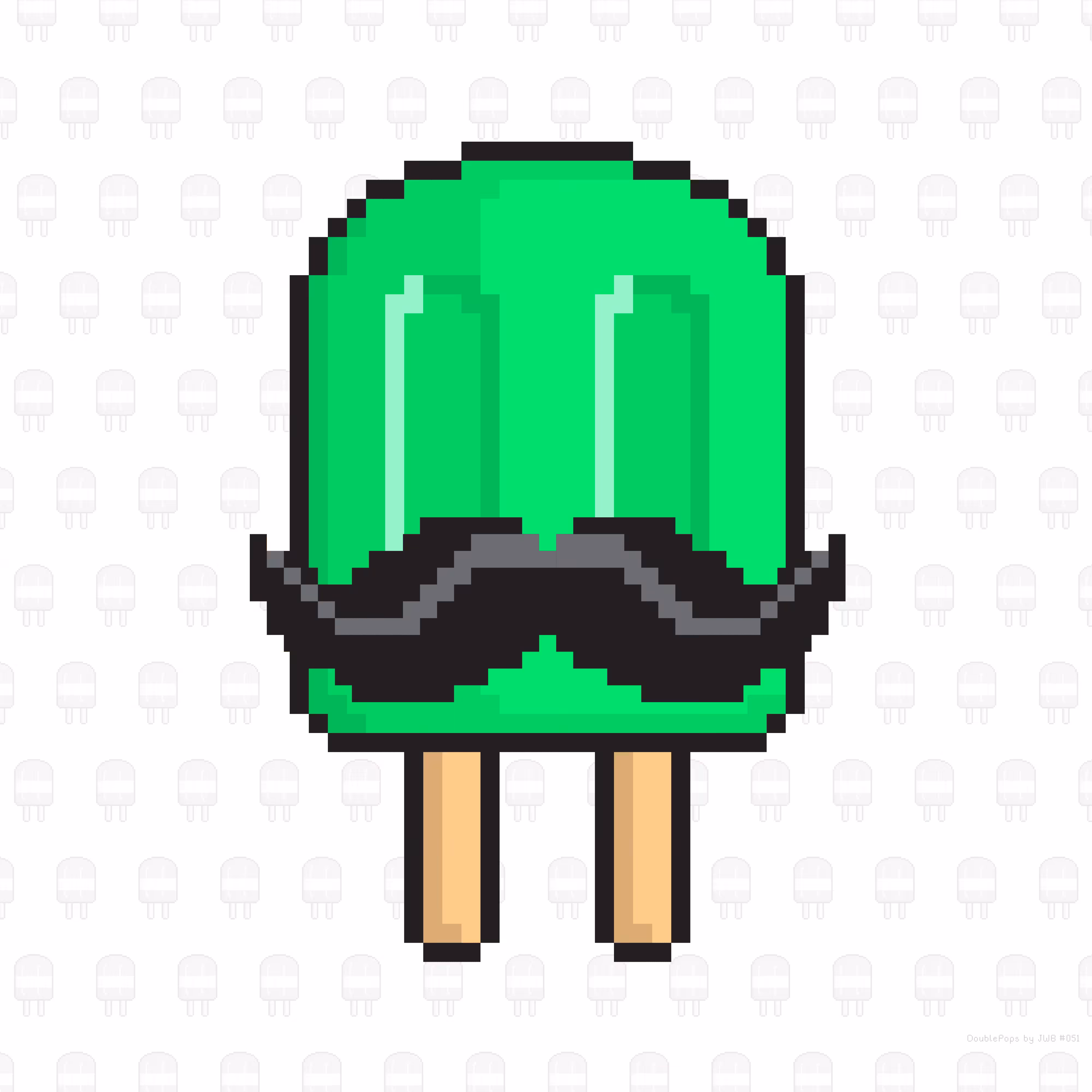 DoublePops #51 "Sweet Stache Bruh"