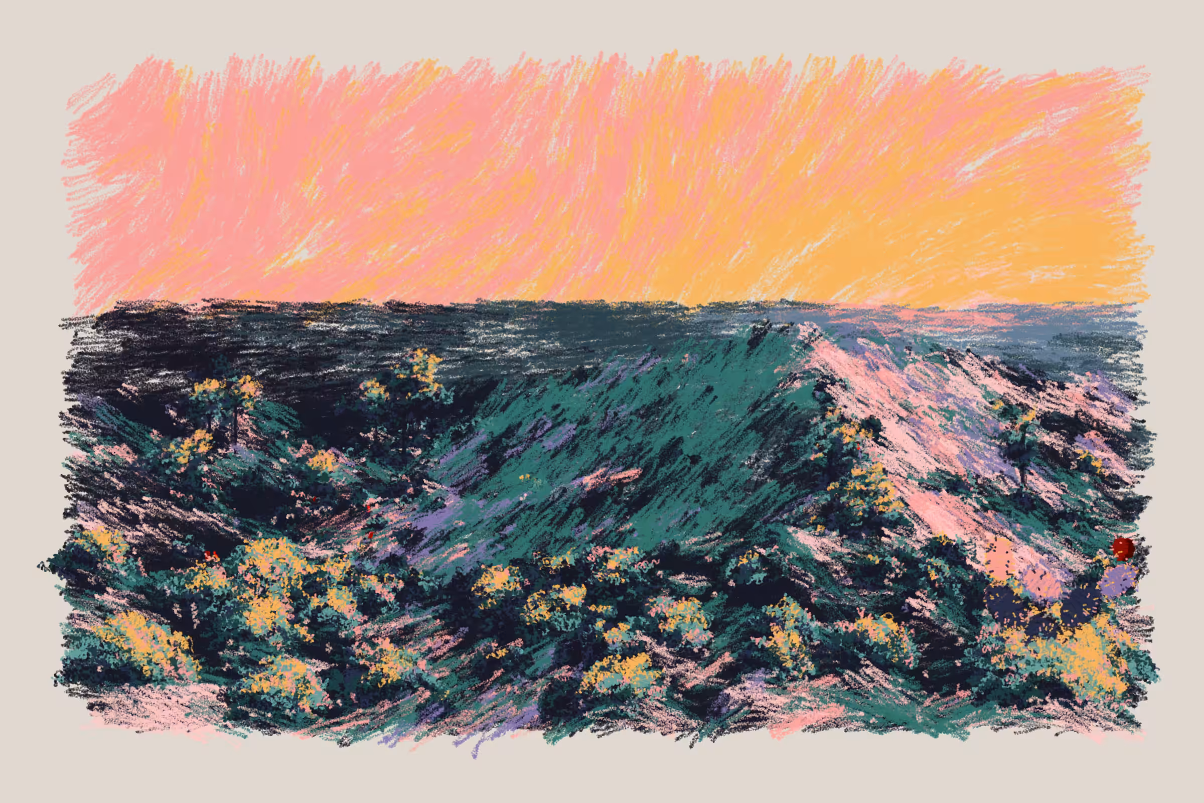 Sunset from the Bluffs #41