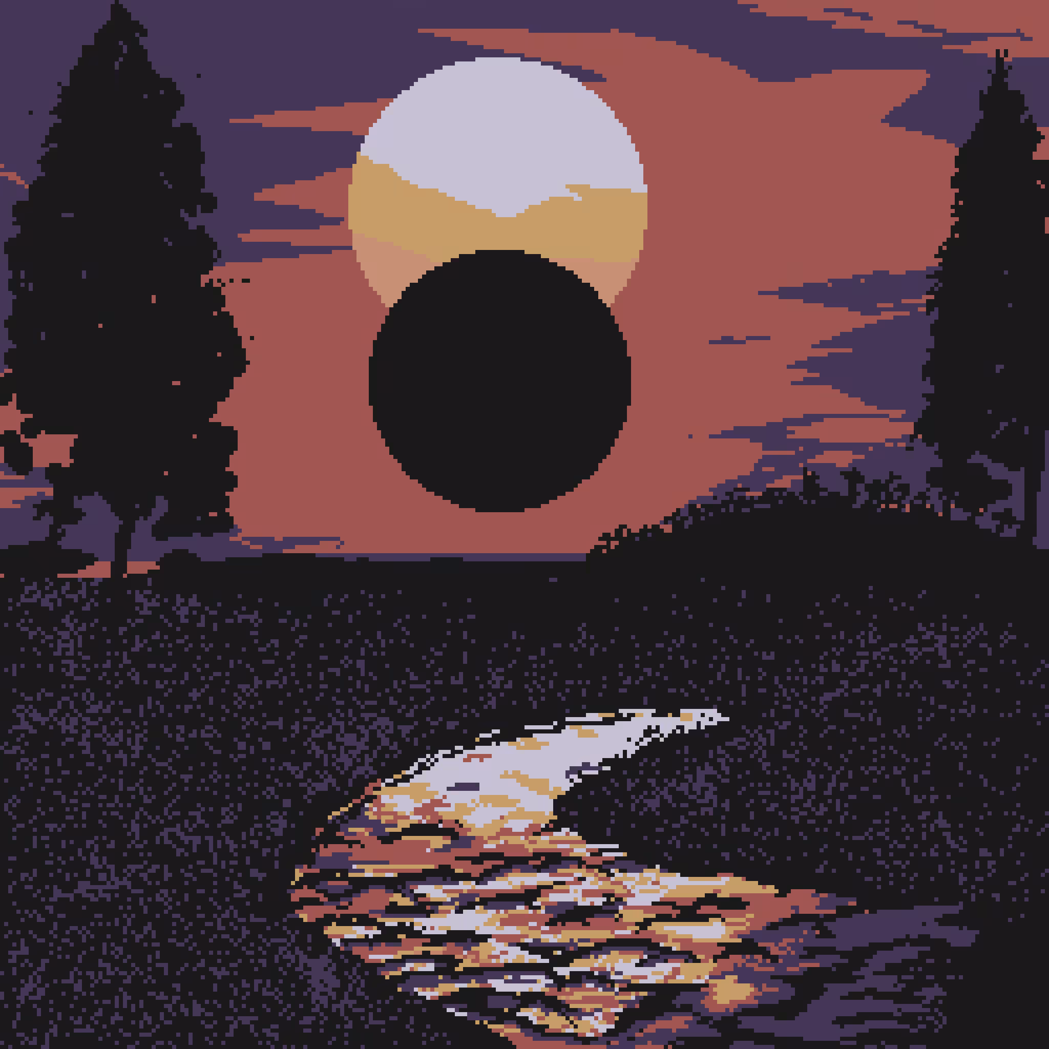 Pixel Sunset #19