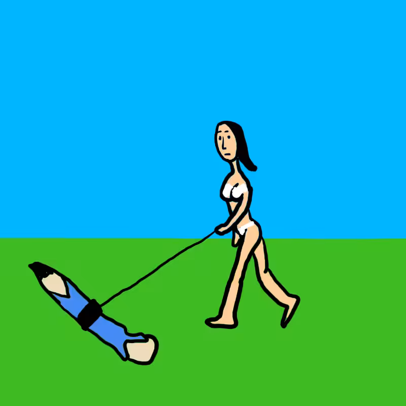 wALKING A DOG #7