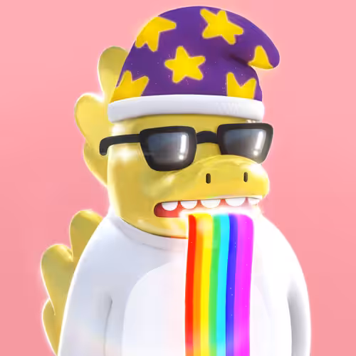 3D Chubby Kaiju #9086