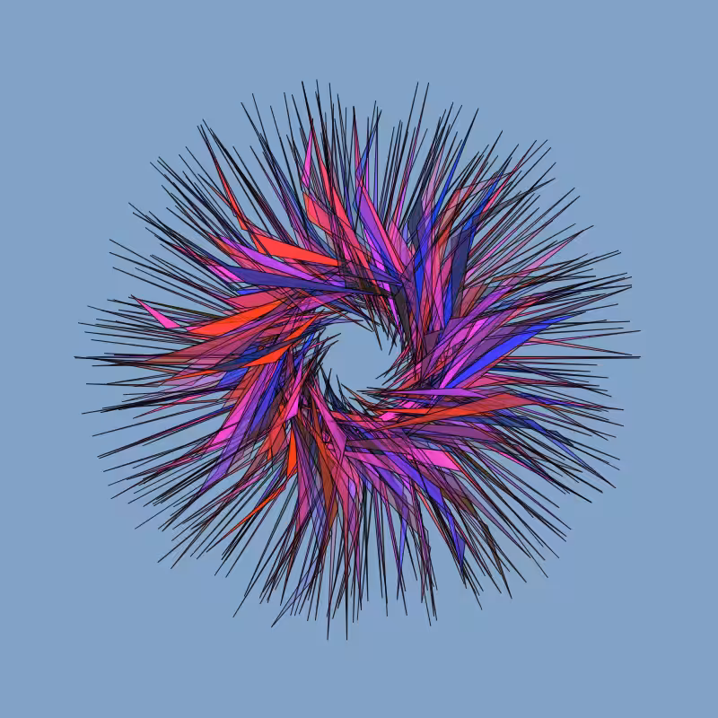mosaic flower #73