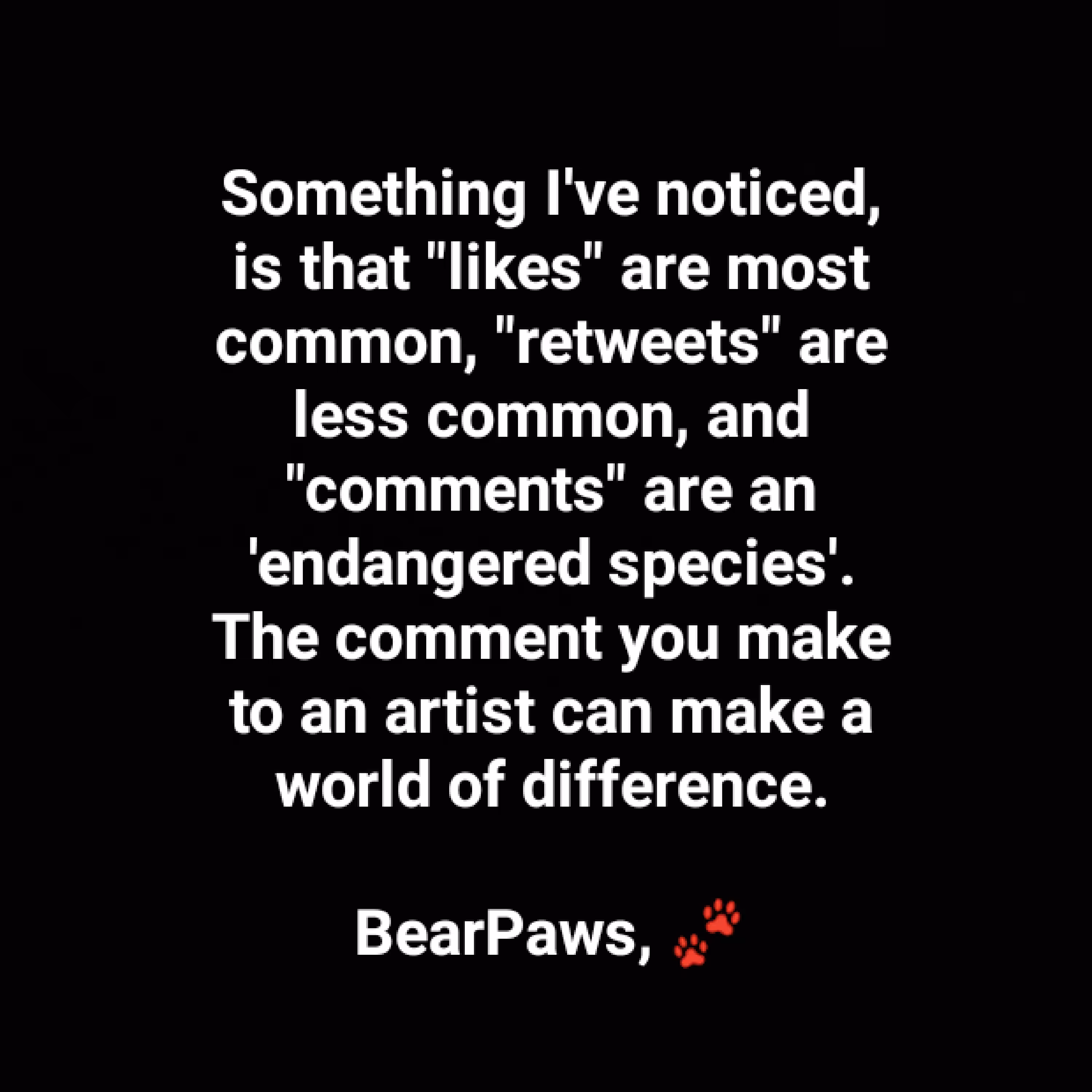 Endangered species