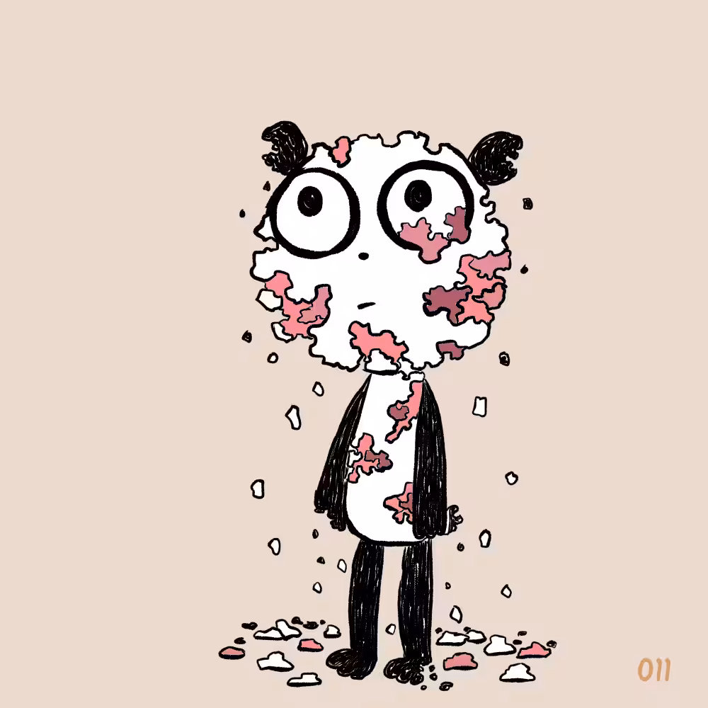 Infected panda no.011