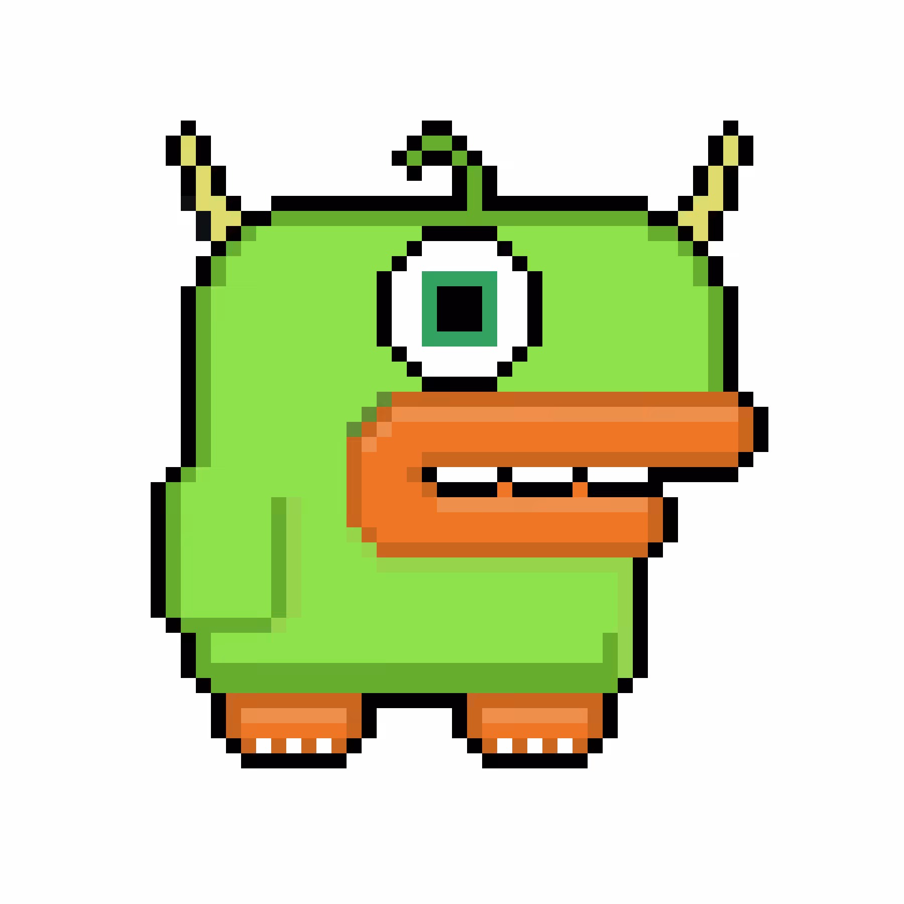 Mike Wazowski Duck #014