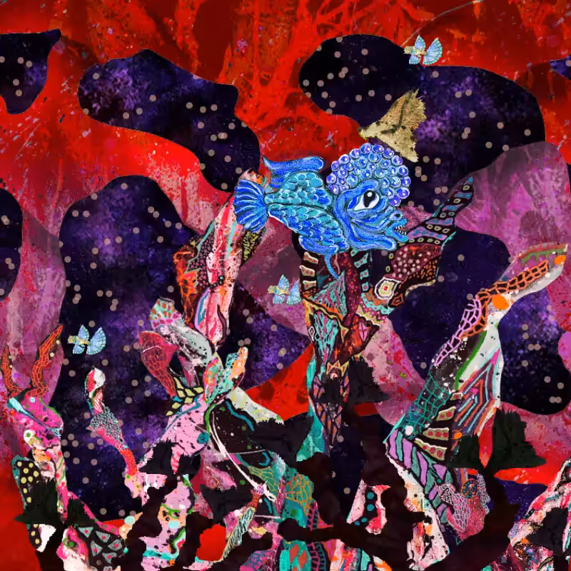 The Blue Goldfish