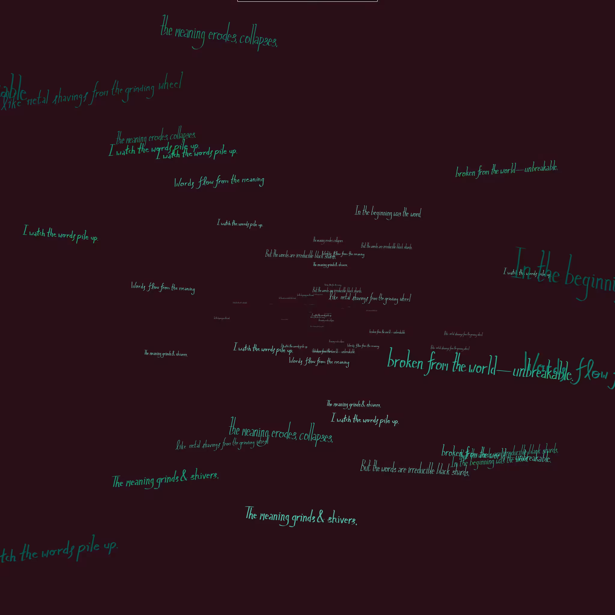 Wordflow #34