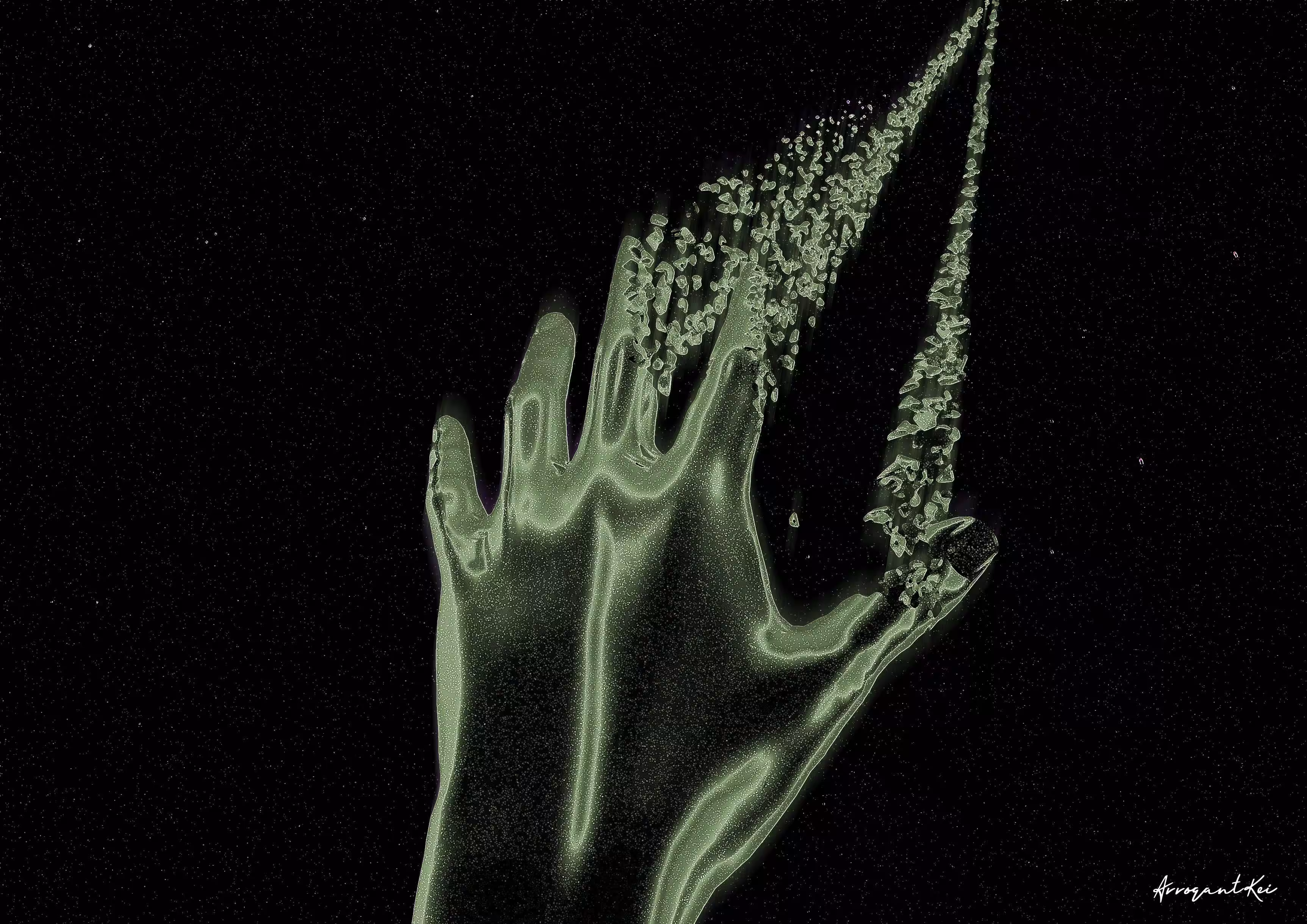 Fading Into Existence (Sage)