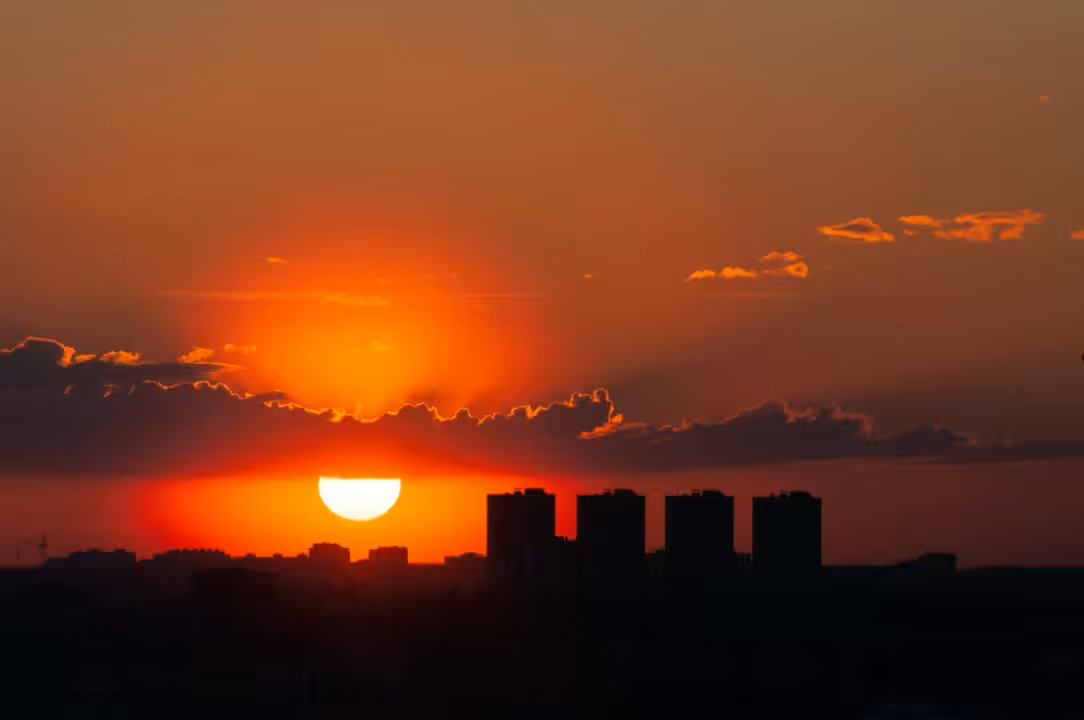 Red sunset