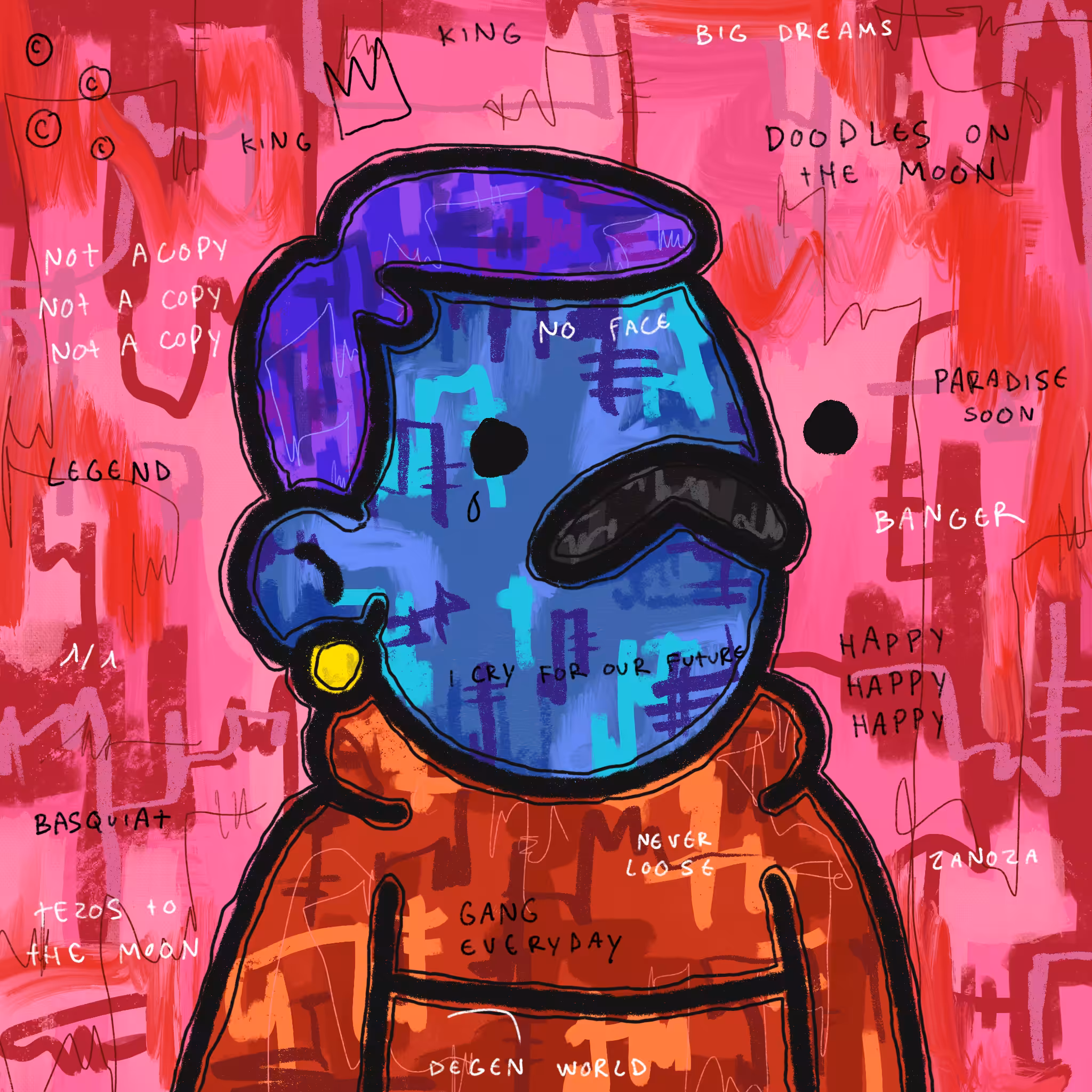 Doodlesquiat #97