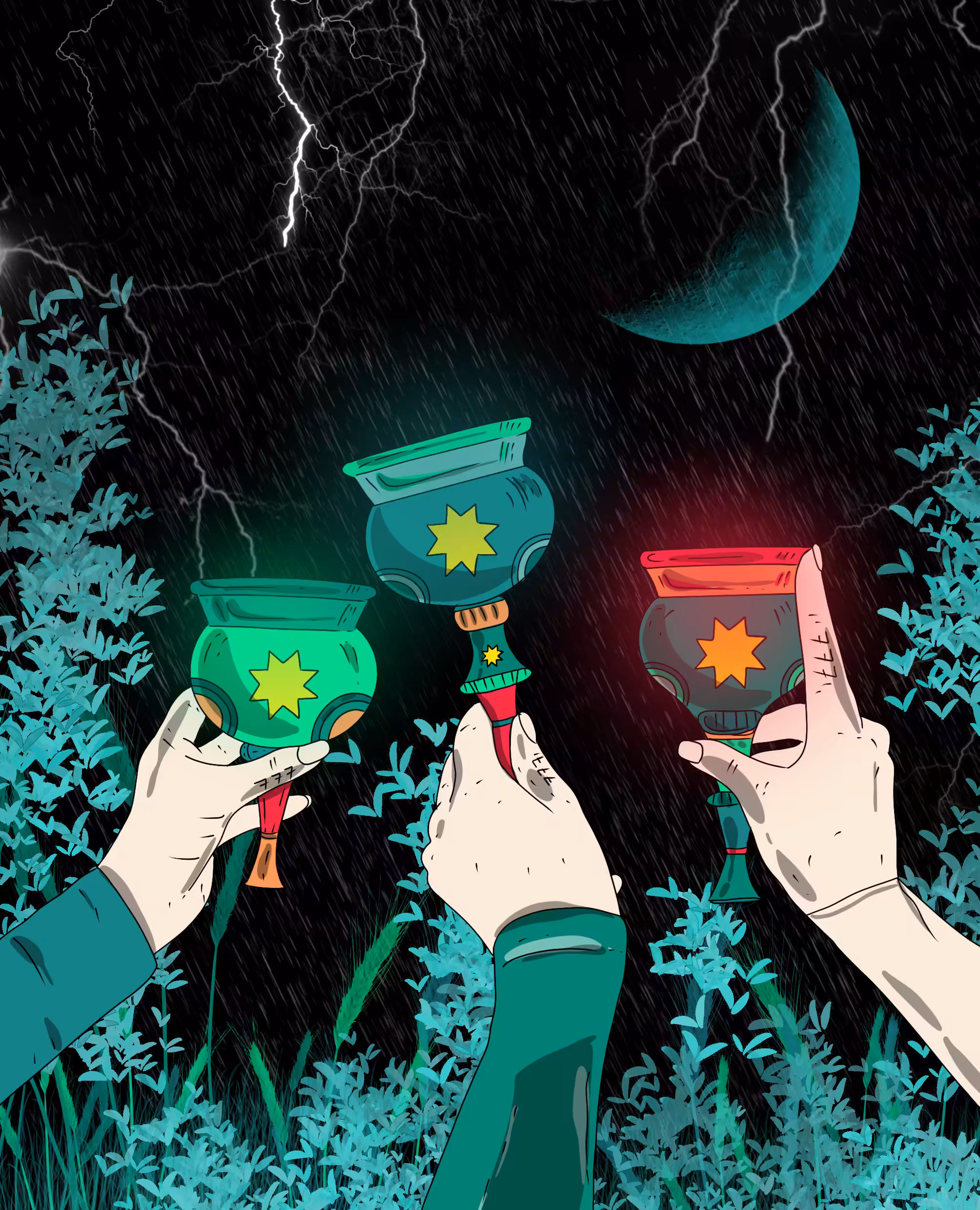 Three of Cups!
