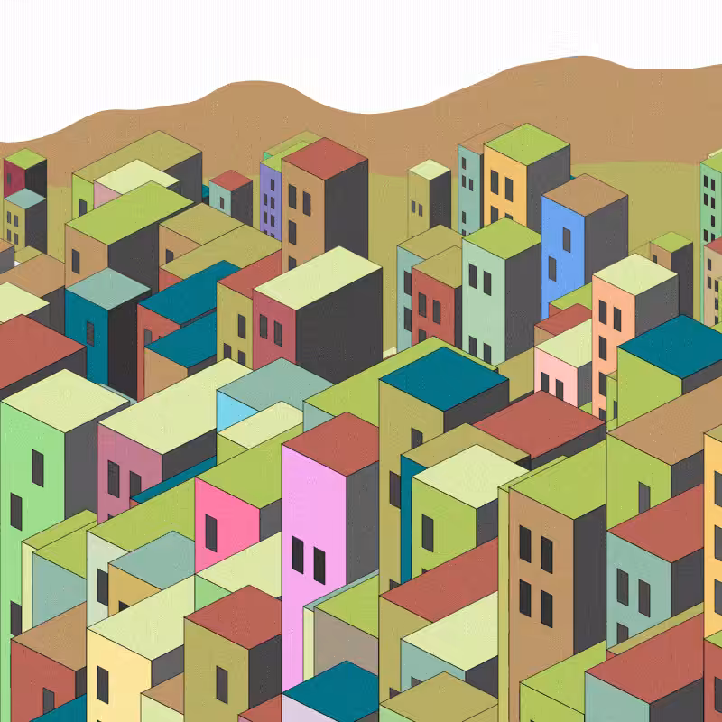 Coloured City #39