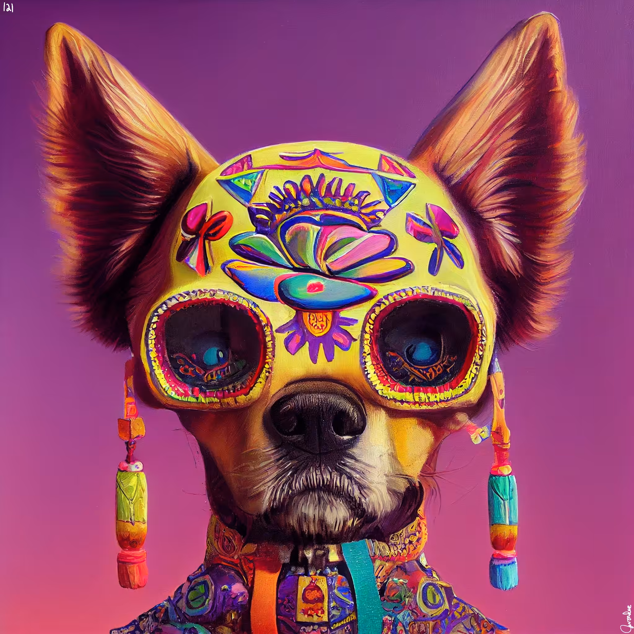 sugar skull #121