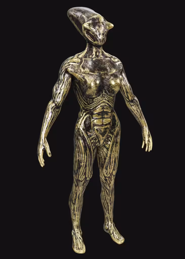 Alien Figurine