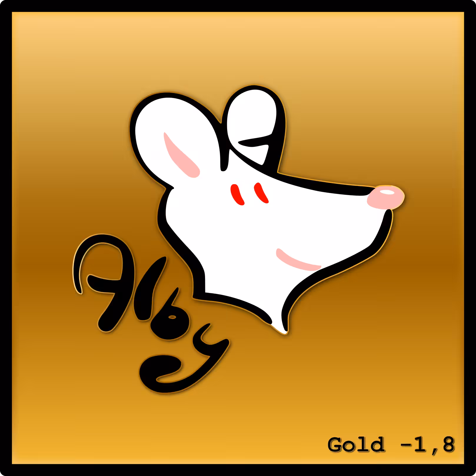 Alby #Mischief: Gold -1,8