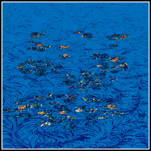 Polluted water lilies #35