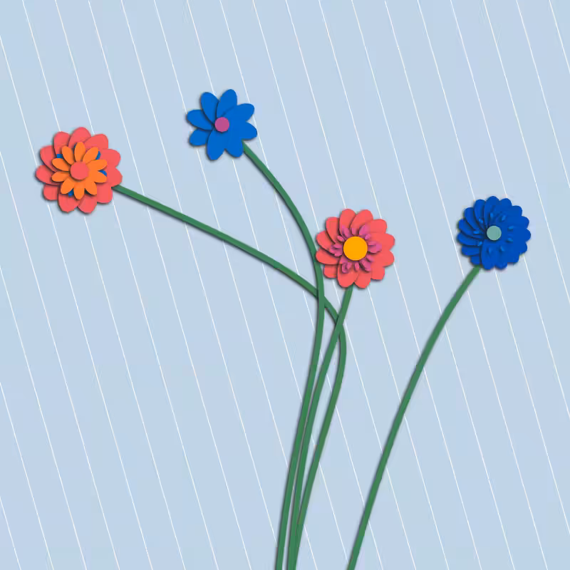 paper flowers #1