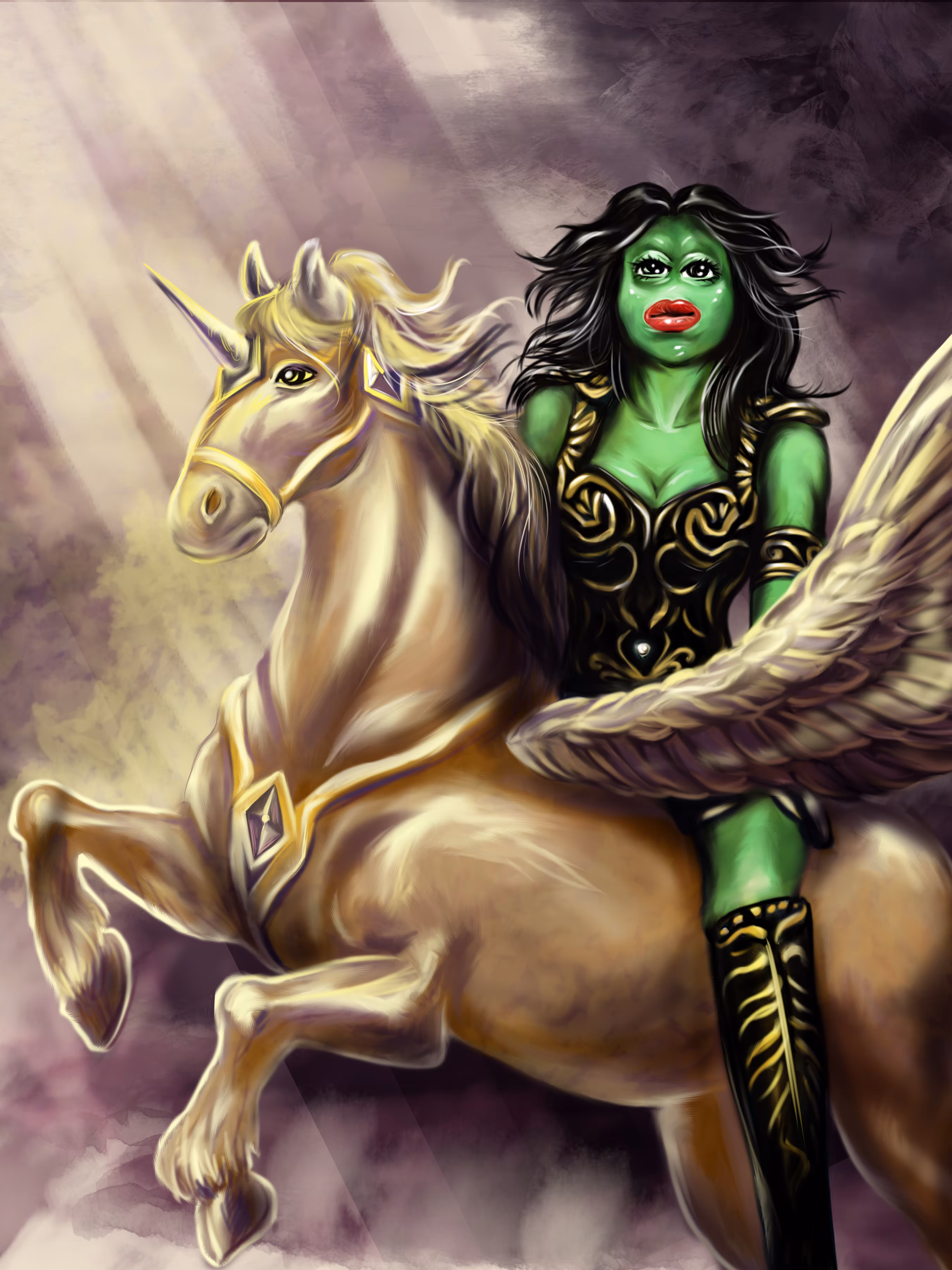 Warrior of kindness and beauty Pepe.