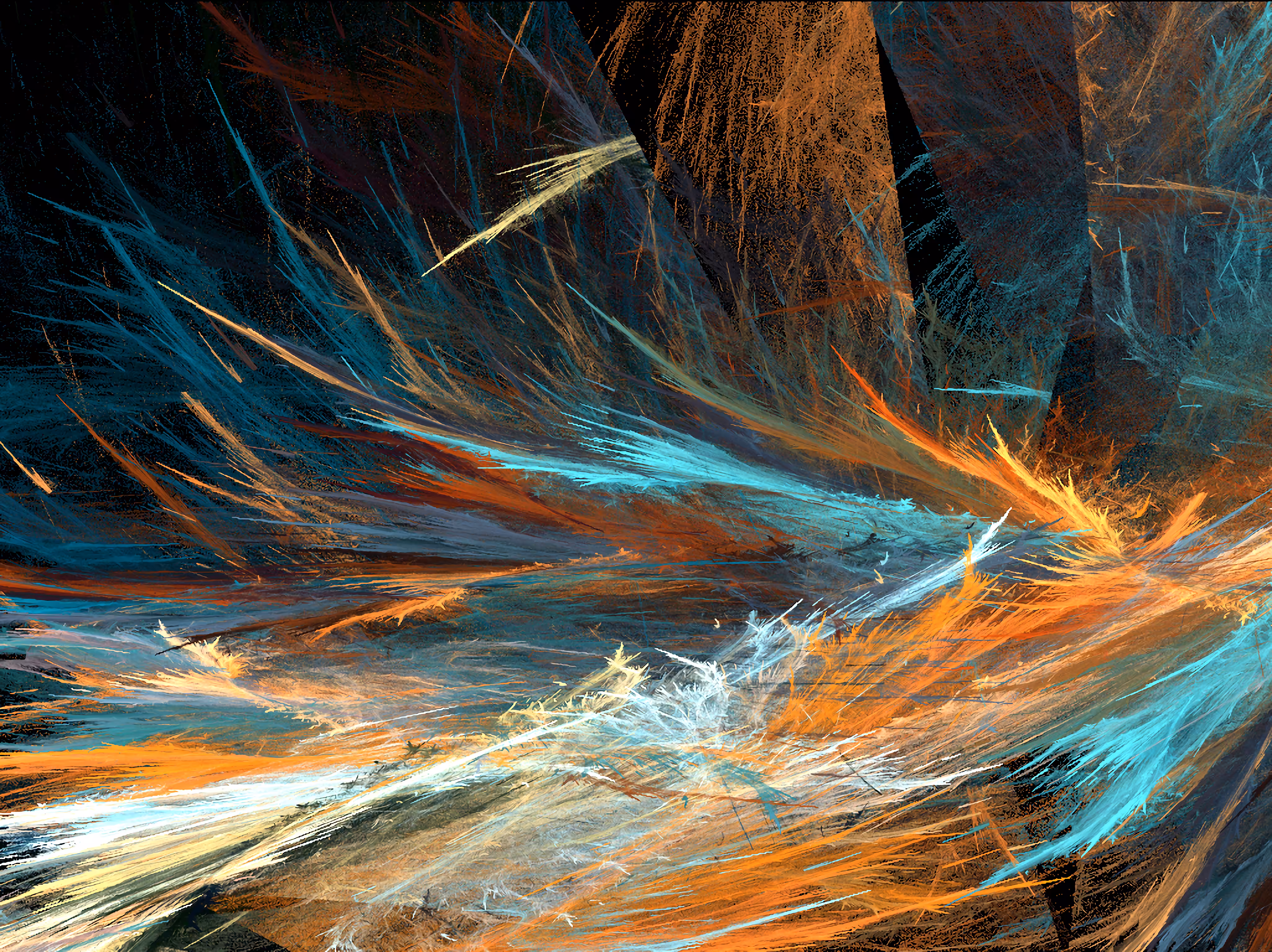 Raw Fractal Series - #121 - When the Levee Breaks