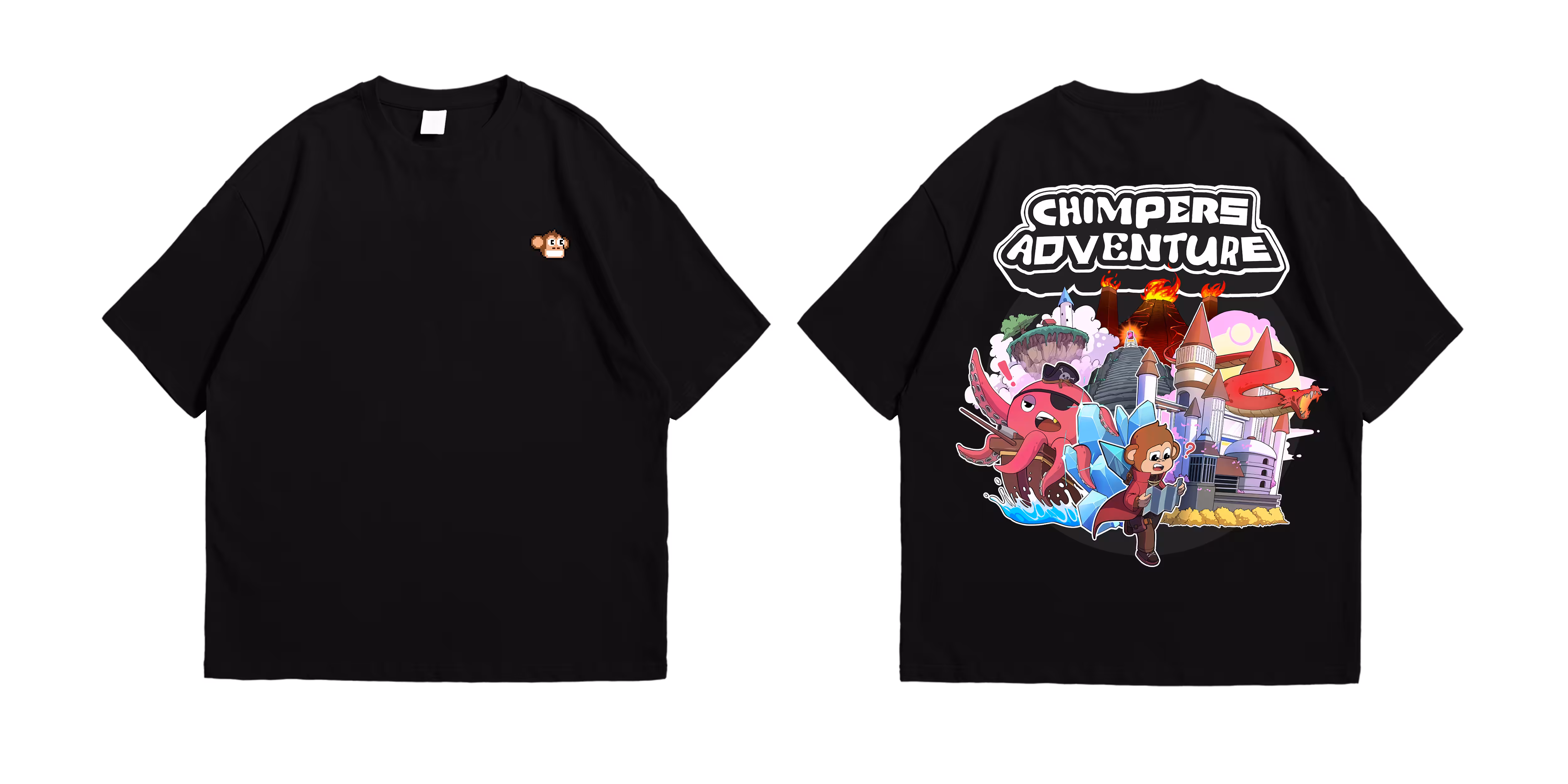 Adventure Tee Black