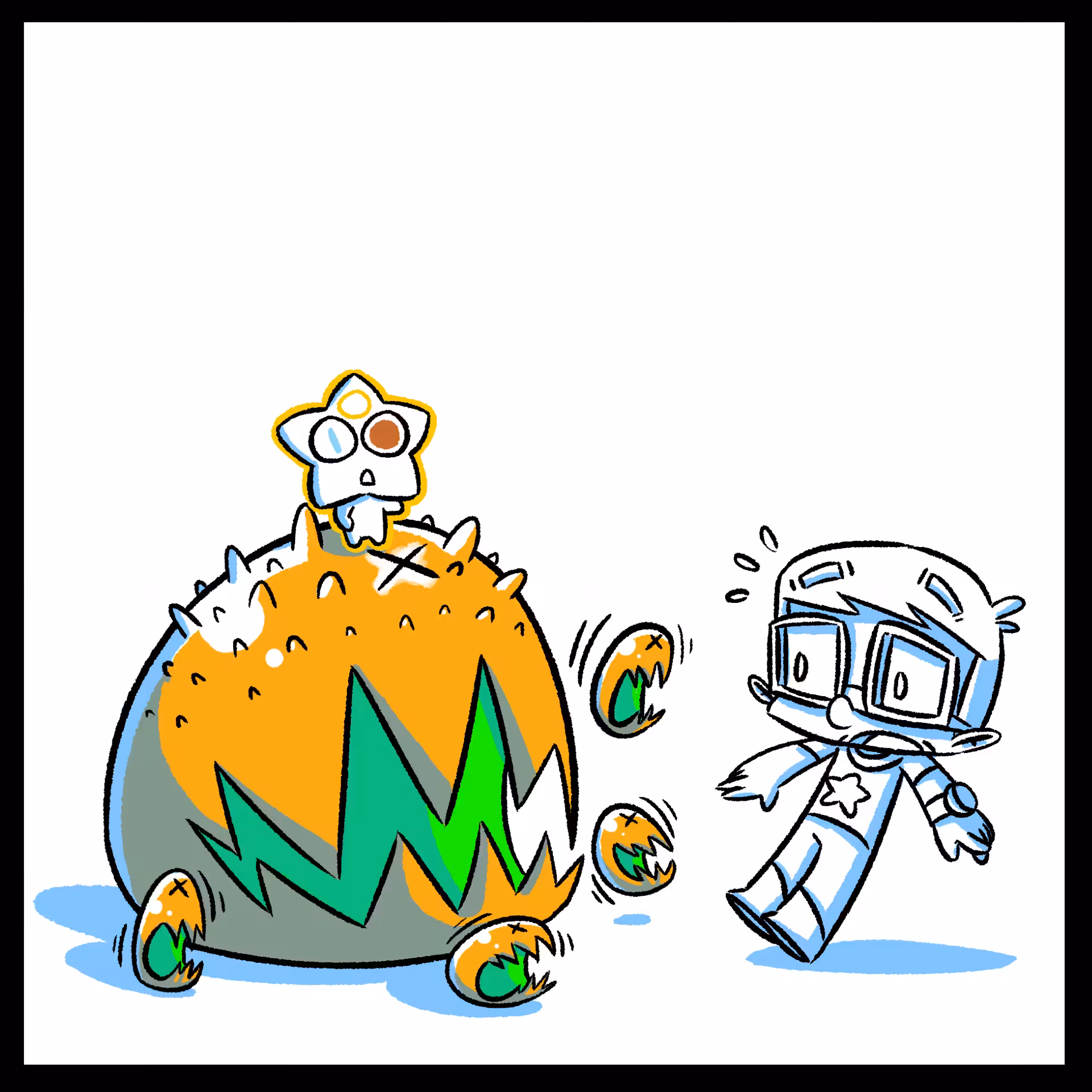 Mandarin orange Attack