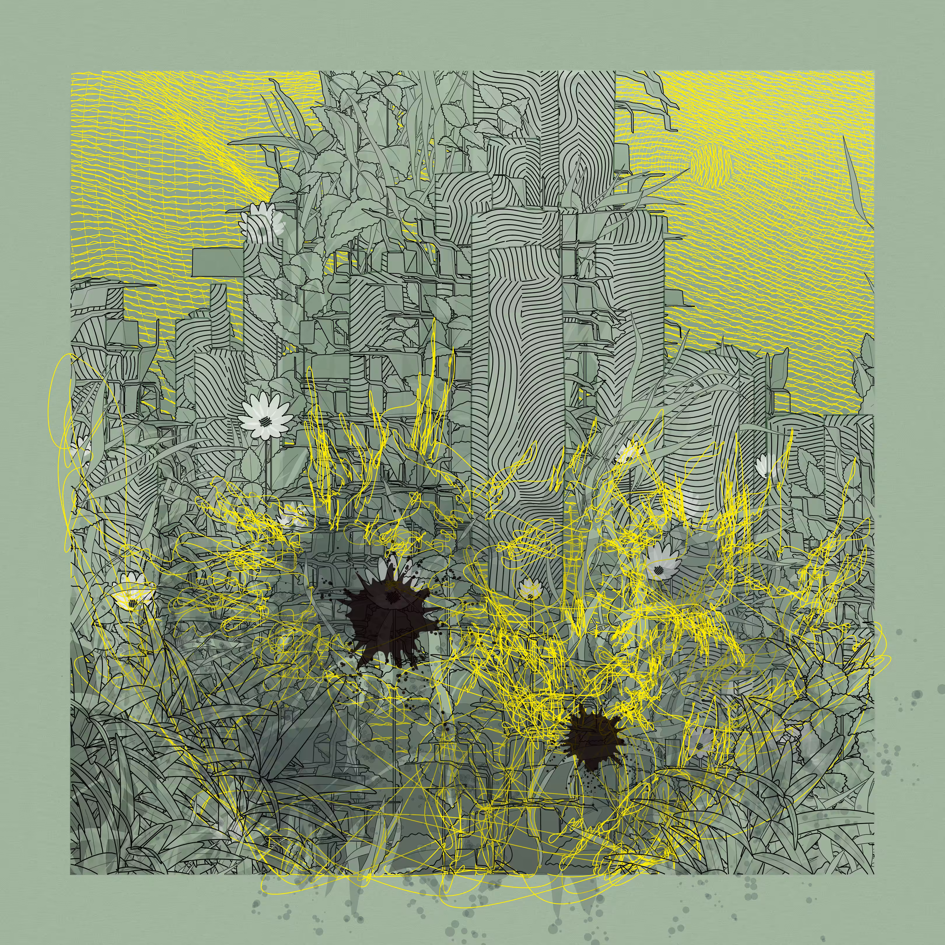 Landscape with Carbon Capture #5003