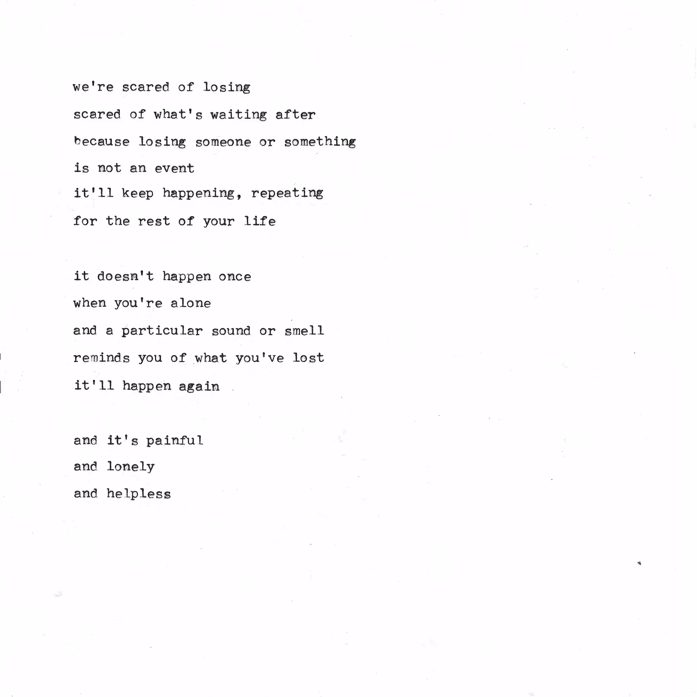 Lost