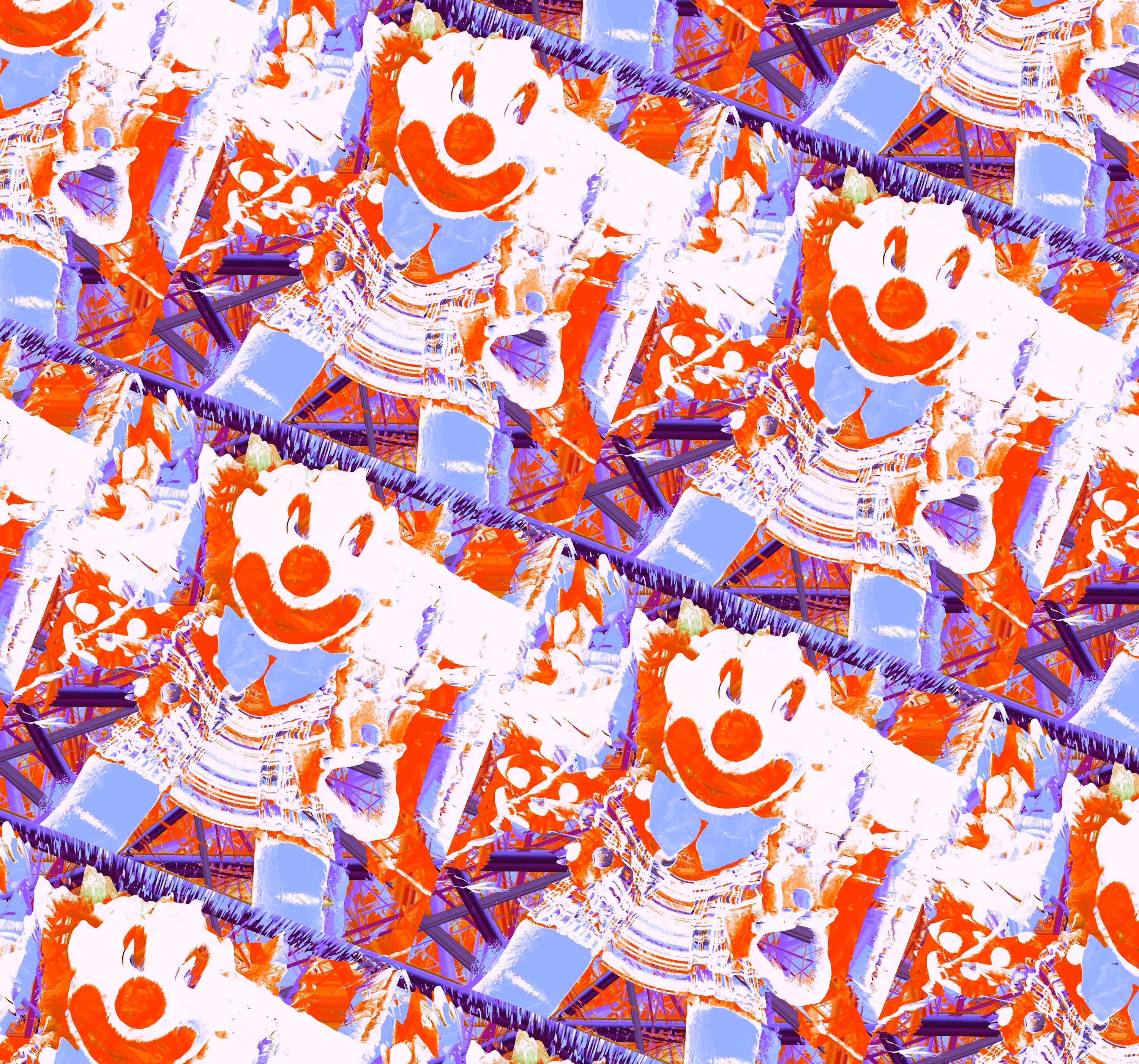 Clown Blotter.