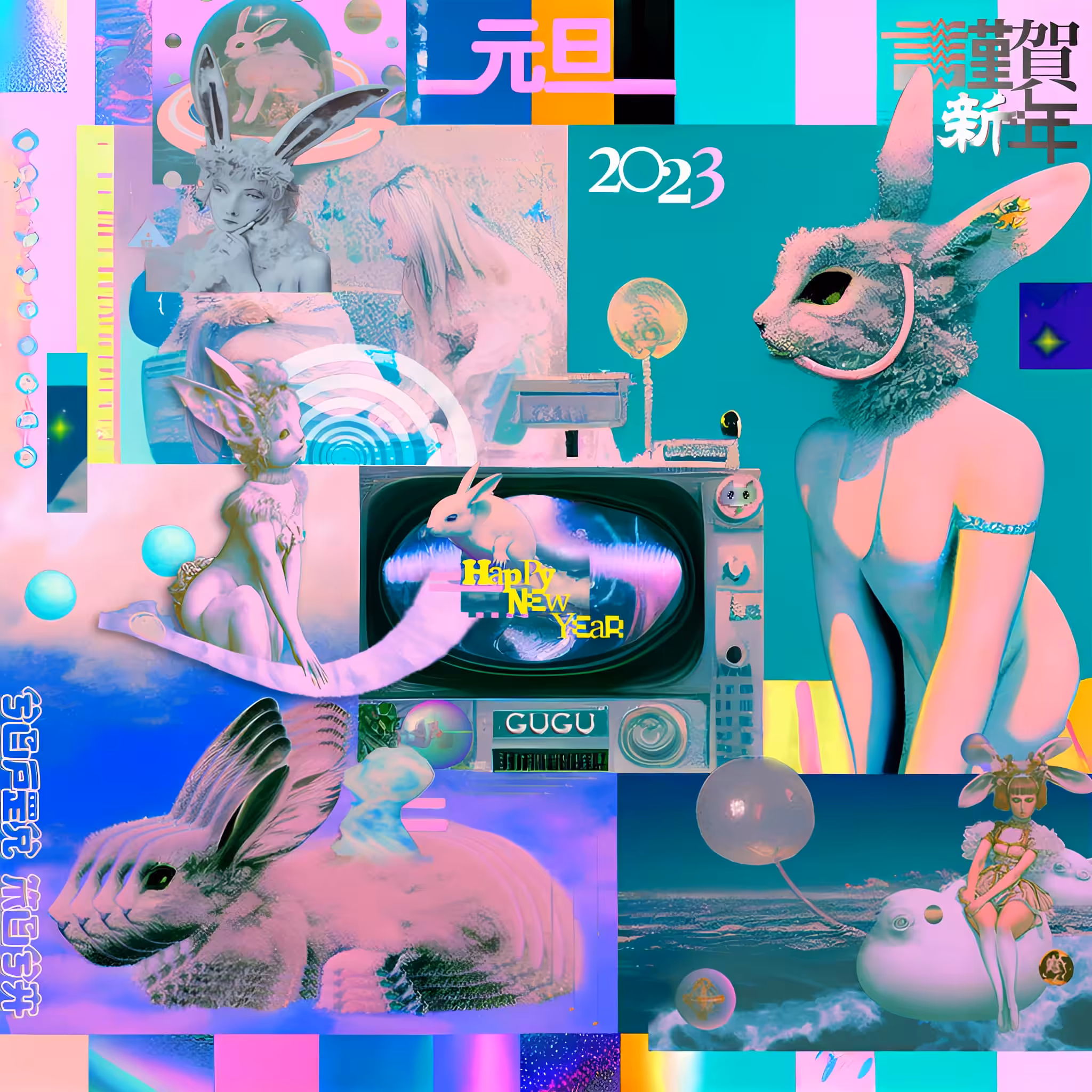 ℍℕ𝕐𝟚𝟘𝟚𝟛🍀🐰
