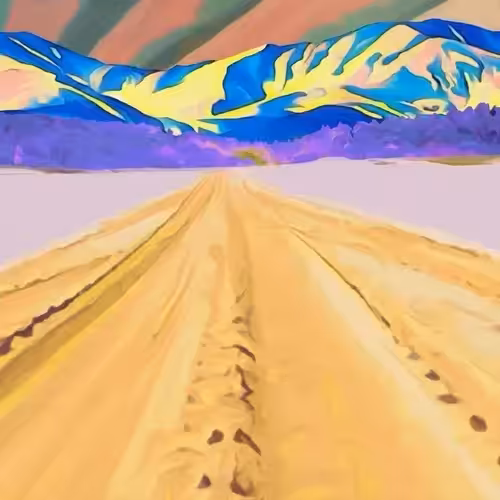 Generated Glitch Landscape #155
