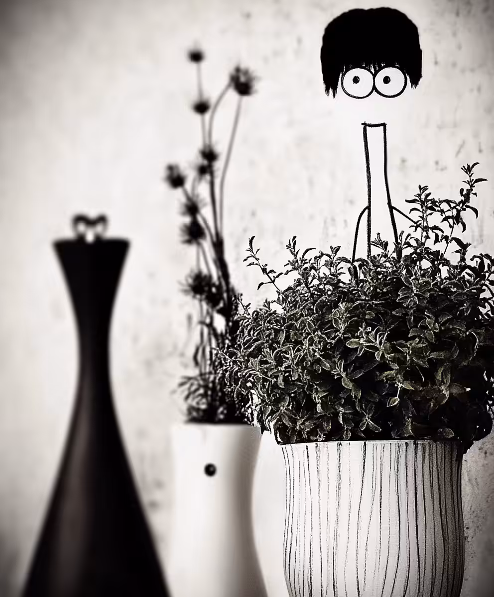 He’s been pretending to be a plant all along
