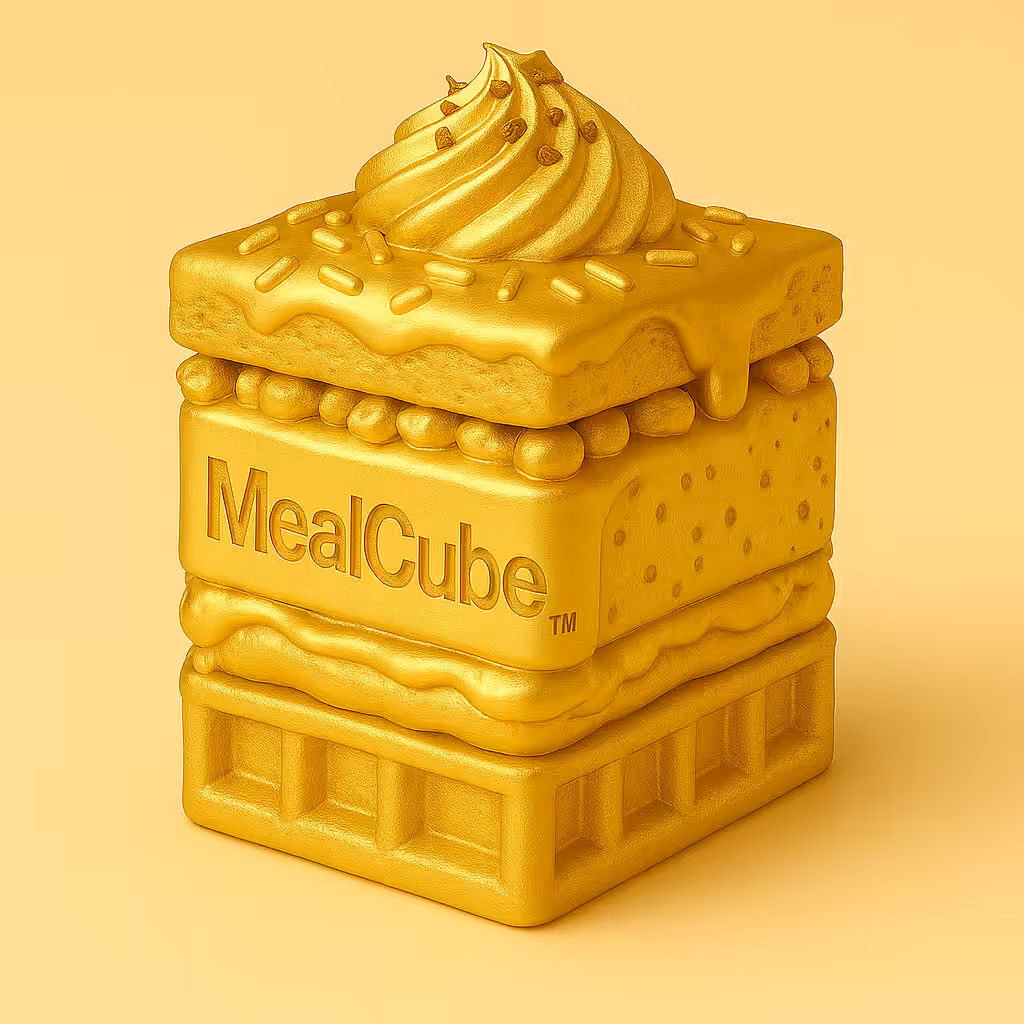 Anonymous Nobody’s Not-So-Supermarket: GOLDEN MealCube™️ #2