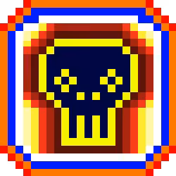 Skulls Pixels Coins #63