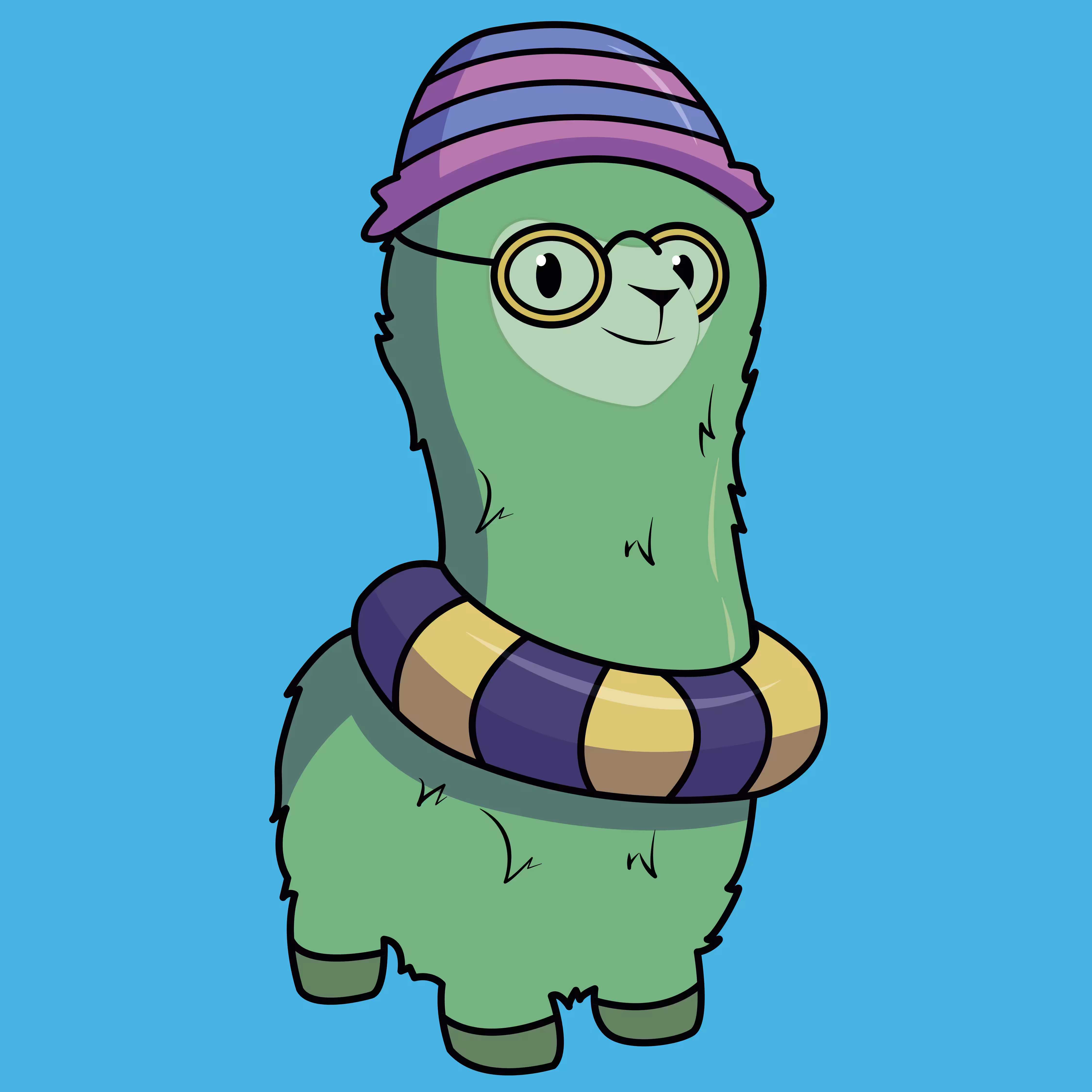 alpaca 02 - pool party