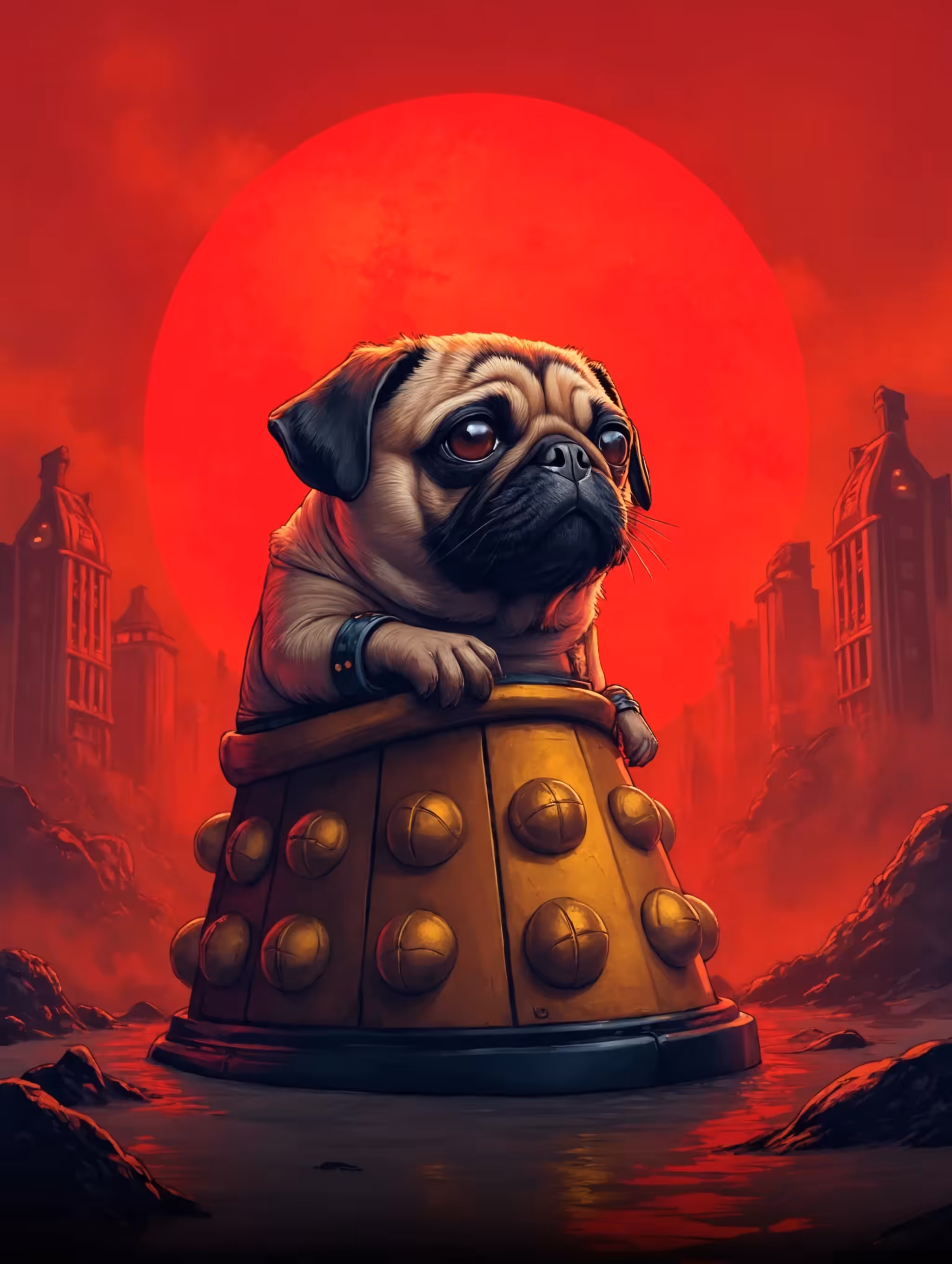 Dalek the Pug LE