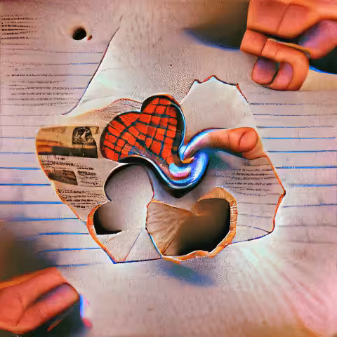 TRIPPIN' ON A HOLE IN A PAPER HEART