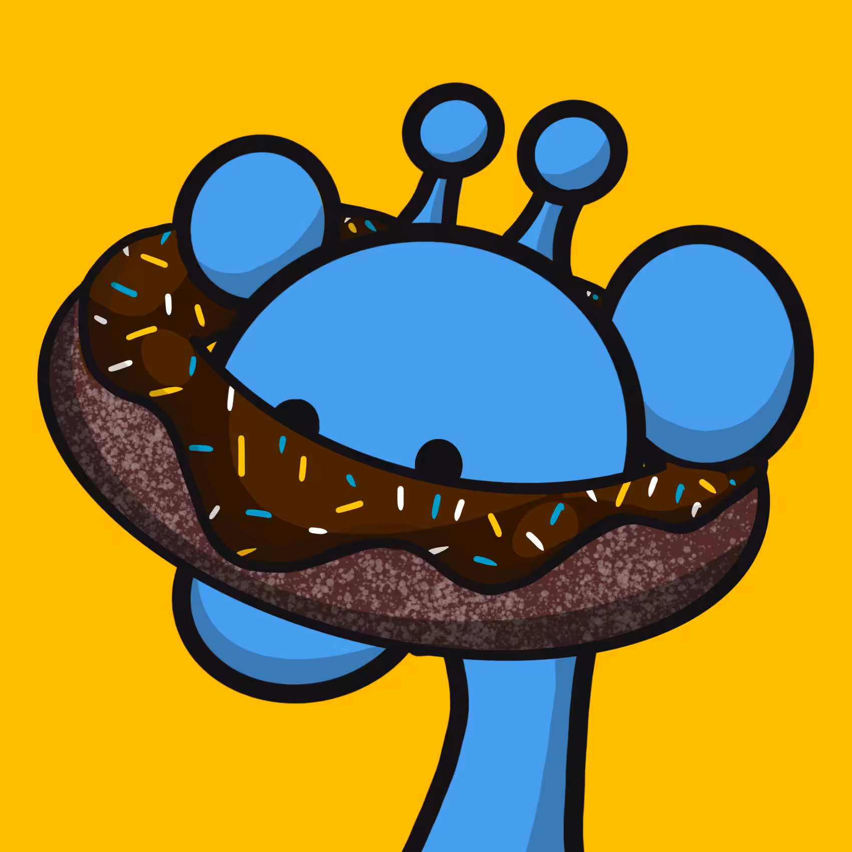 Donuts Hole ✕ Crypto Neck #002