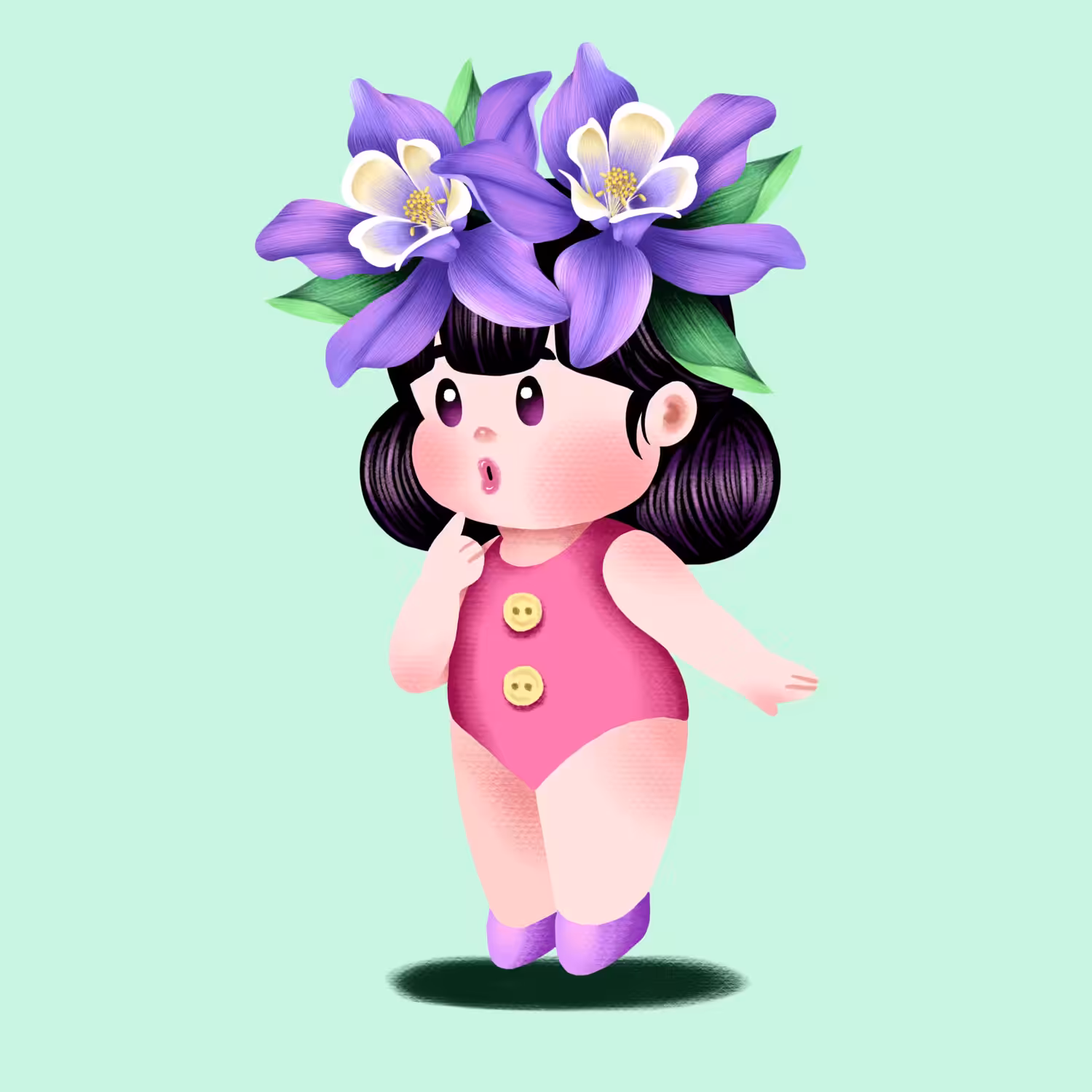 Blue Columbine Tanpopo