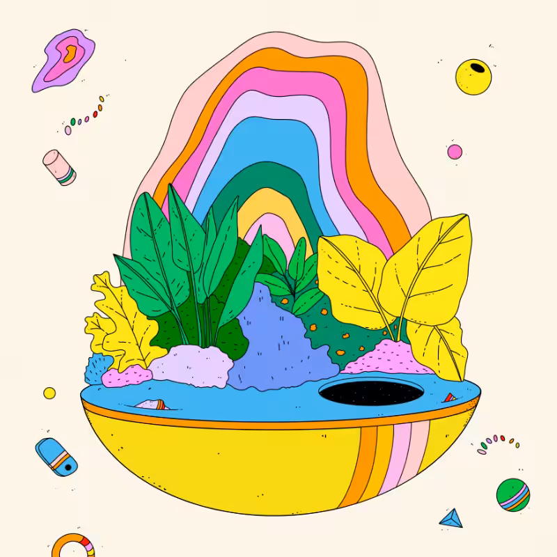 🌈🌴🪐 #166