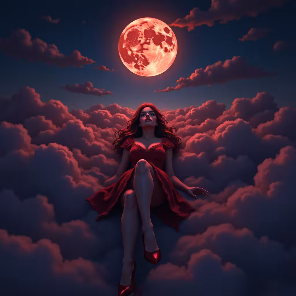 Tell my story to the bloody Moon  🌕