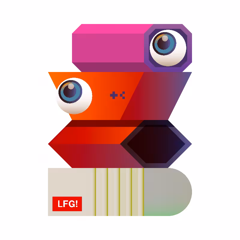 Geometric Monster #6