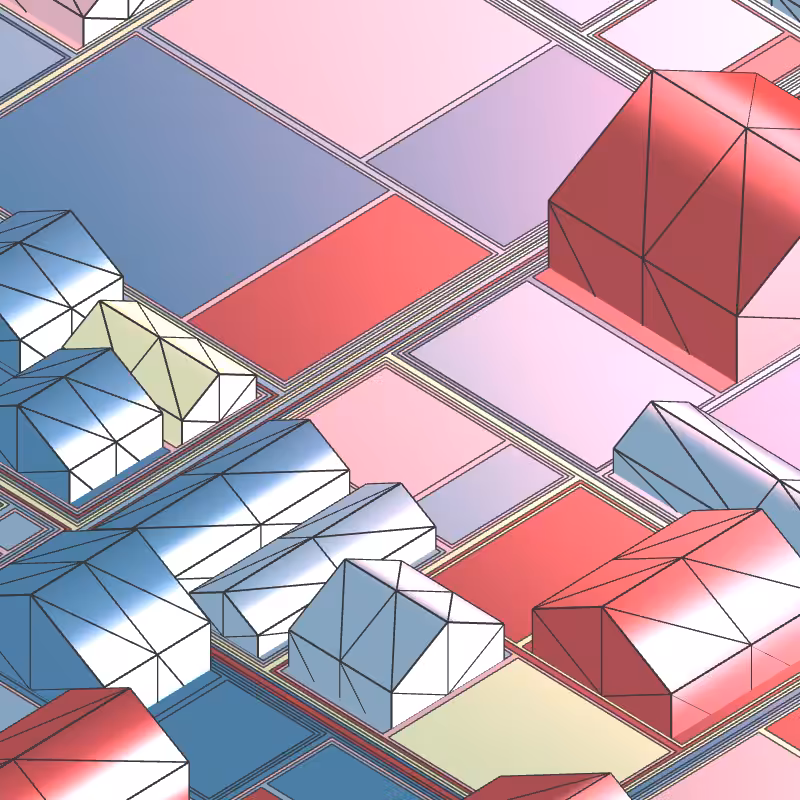 Geometric city #117