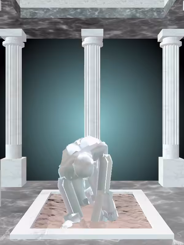 HeavenComputer: The Crawling Chronos Chrome Man #6263