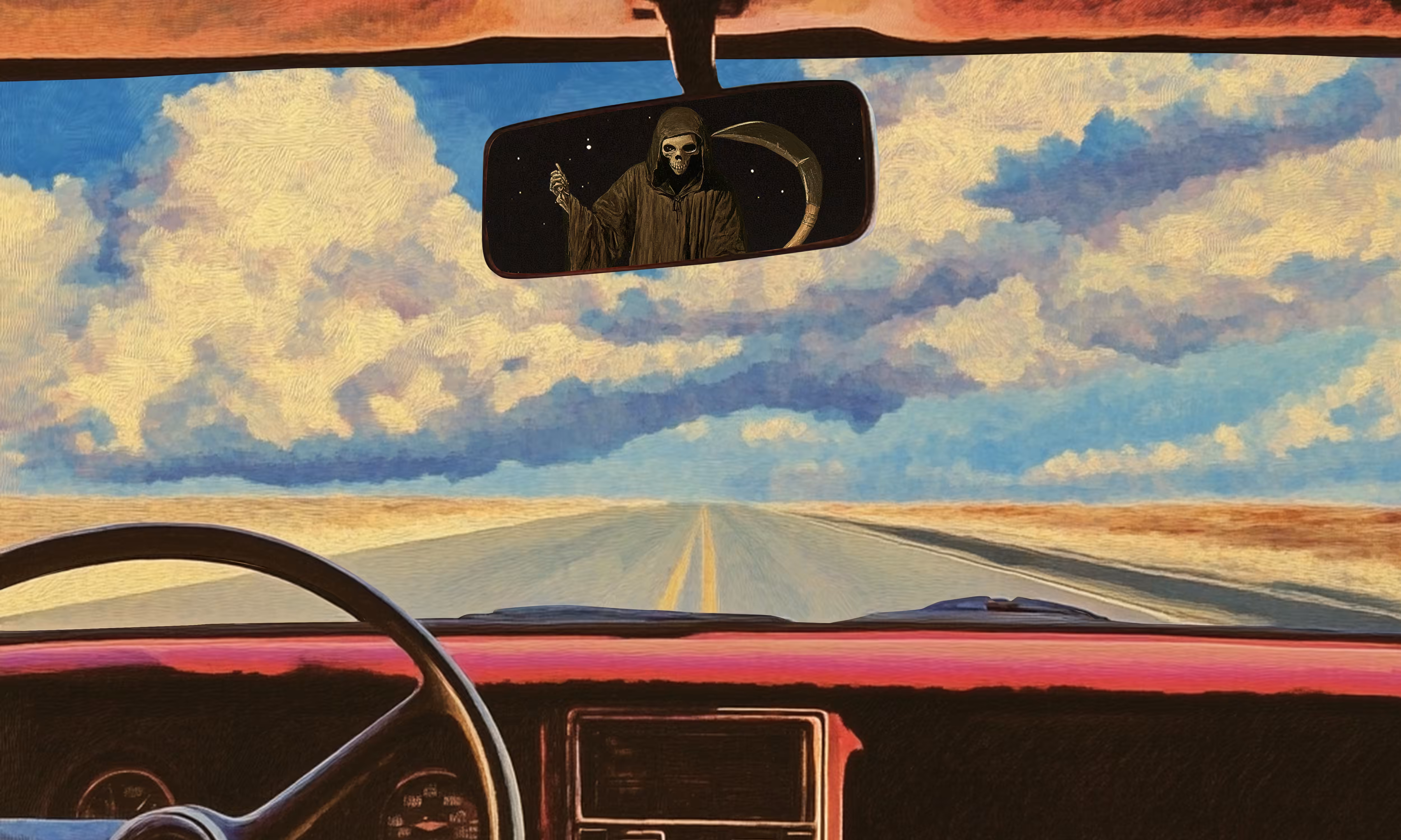Objects in the mirror