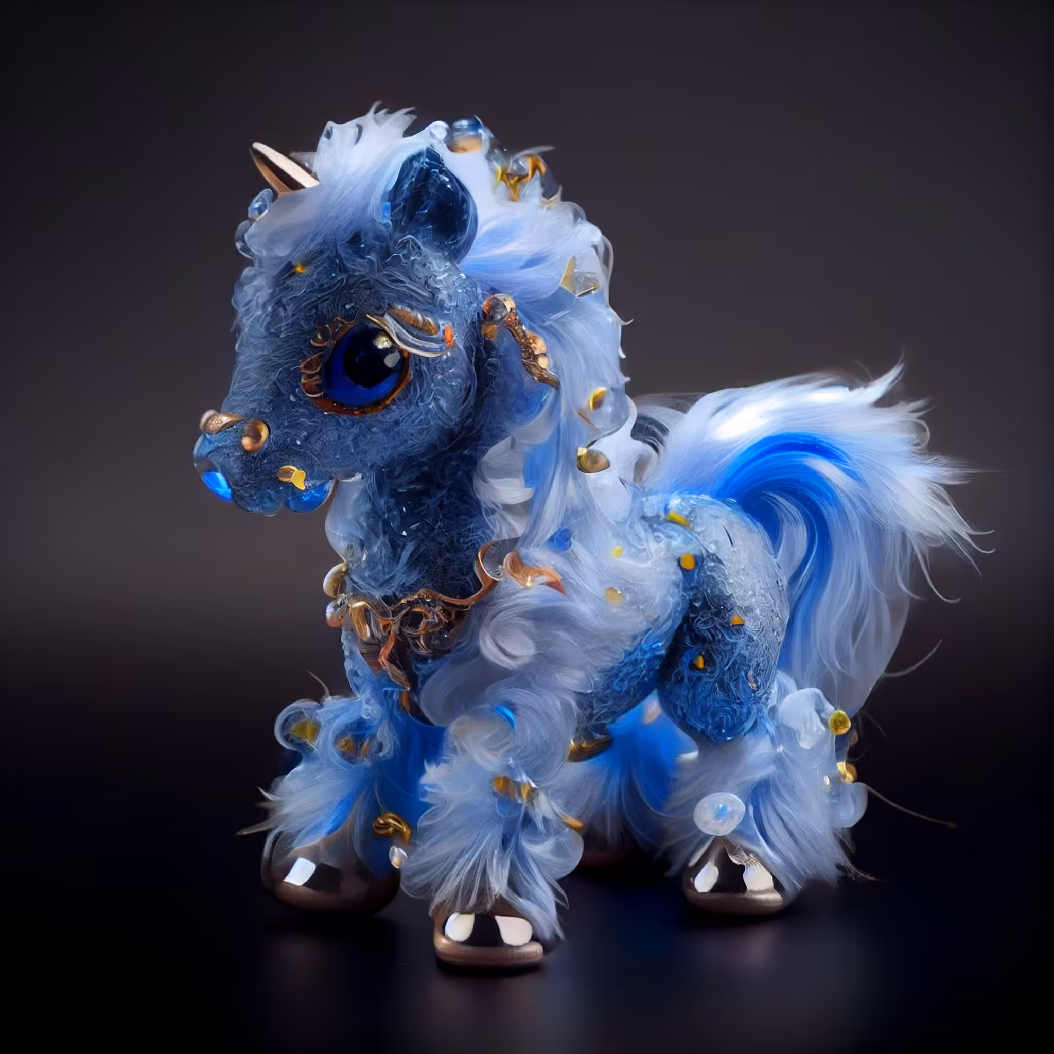 Psychedelic Art: Ice pony