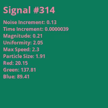 Signals in the Noise: Signal #314