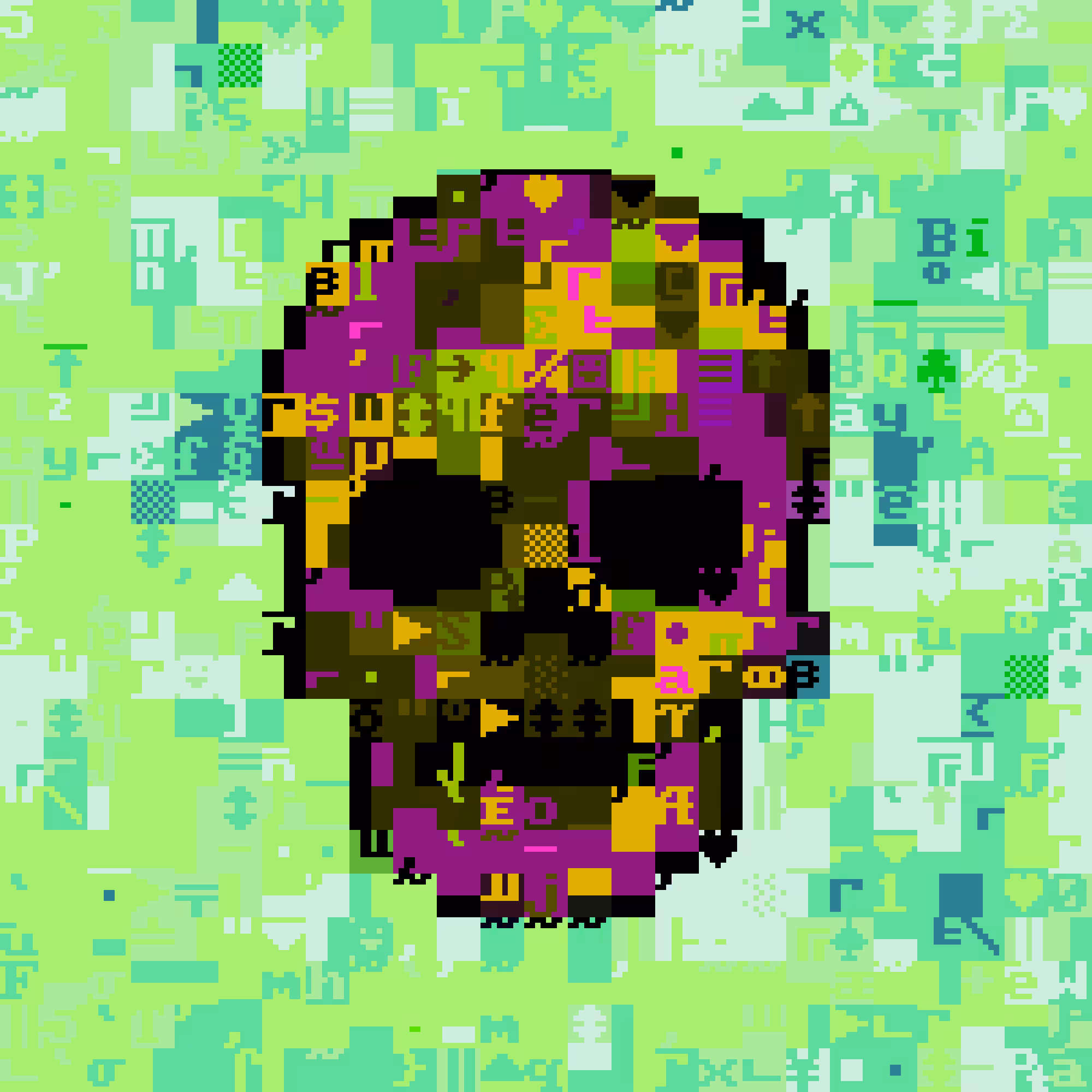 DOS Skull 0454