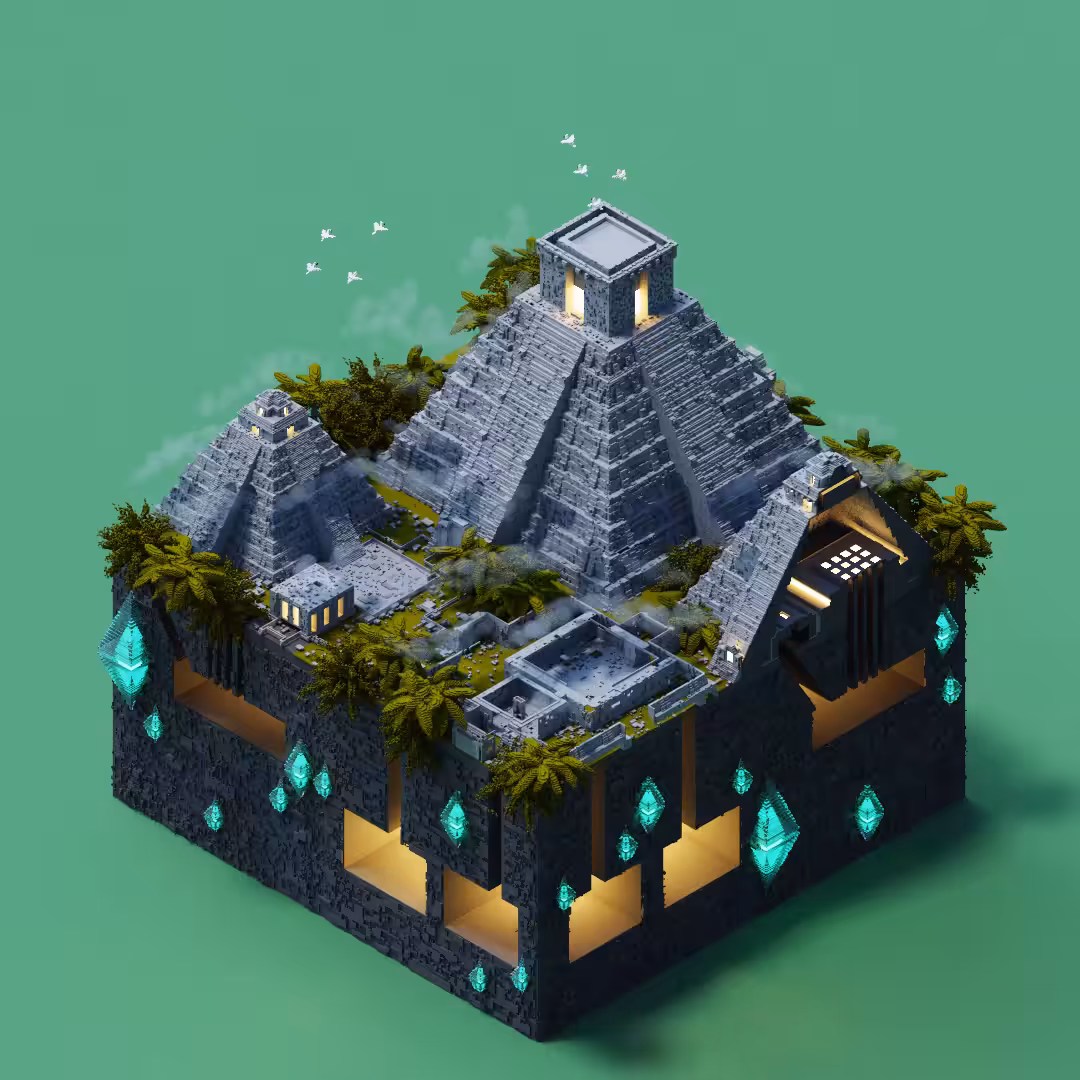 Mesoamerican Pyramids #MS010