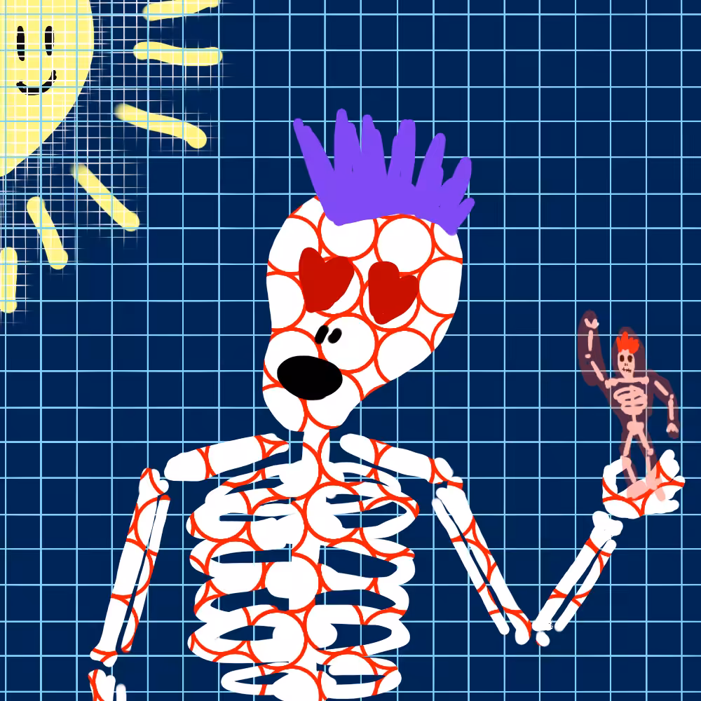 LOW EFFORT SKULLETTI #77