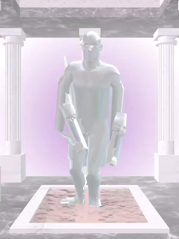 The Injured Chronos Chrome Man #5428